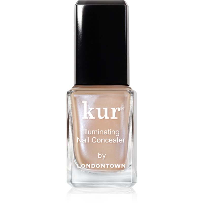 LONDONTOWN Kur Illuminating Nail Concealer λαμπερό βερνίκι νυχιών απόχρωση Bare 12 ml