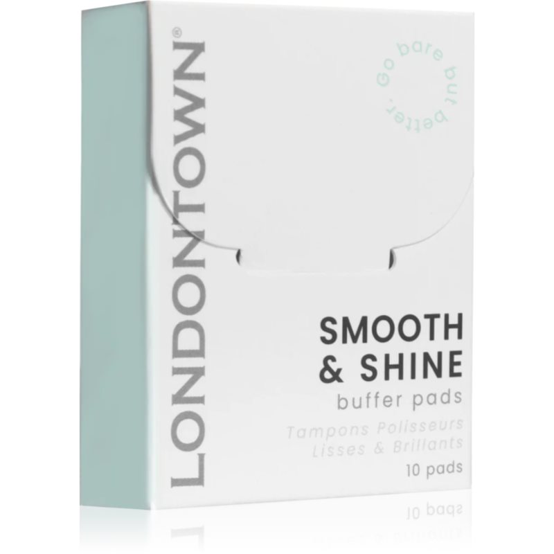 LONDONTOWN Smooth & Shine čistiace tampóny na nechty 10 ks