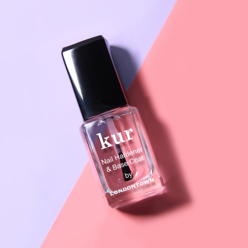 LONDONTOWN Kur Nail Hardener & Base Coat Base Coat Nail Polish 12 Ml