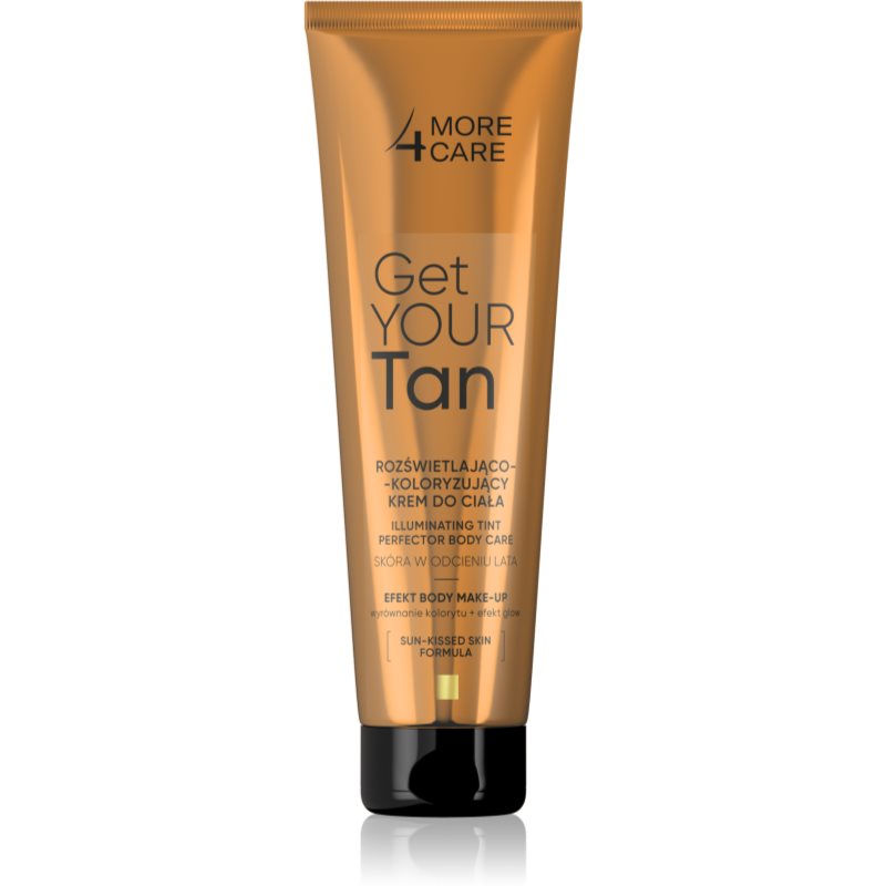 Long4Lashes More4Care Get Your Tan färbende Creme für den Körper 100 ml