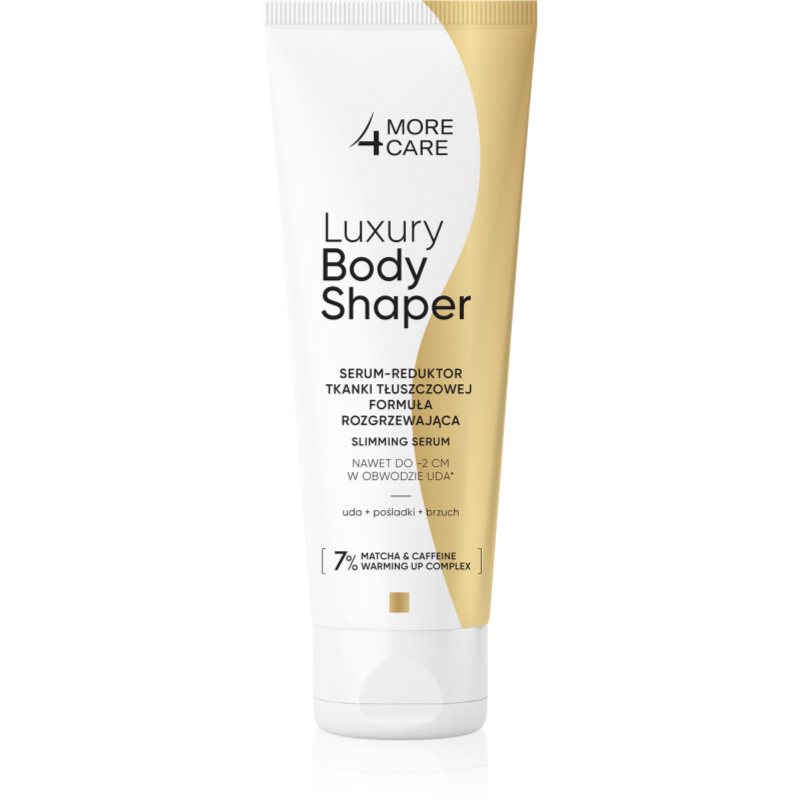 More4Care Luxury Body Shaper zeštíhlující sérum proti celulitidě s hřejivým účinkem 150 ml