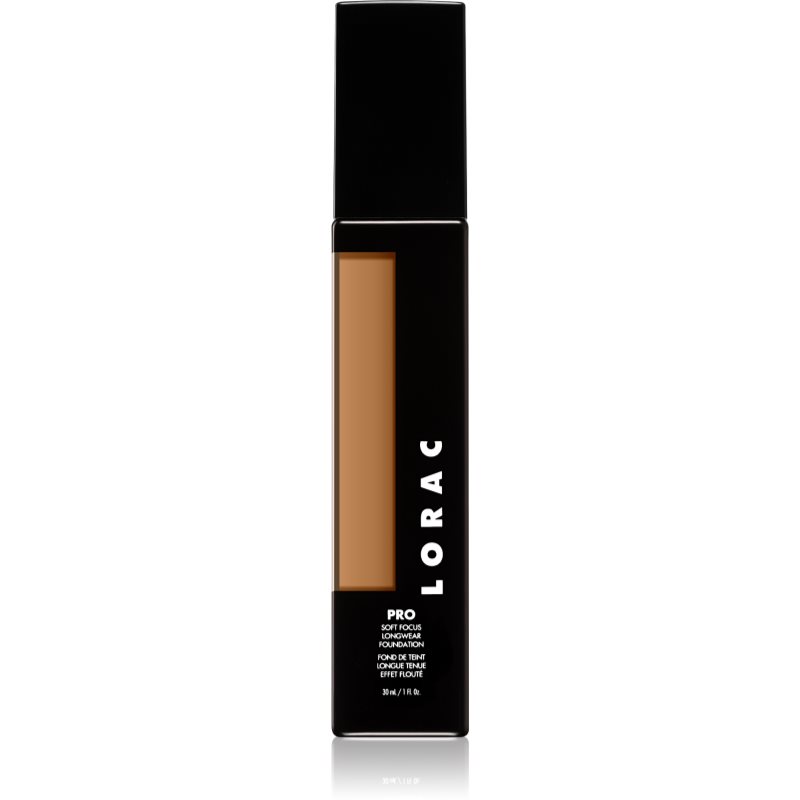 Lorac PRO Soft Focus dlouhotrvající make-up s matným efektem odstín 17 (Medium Dark with olive undertones) 30 ml