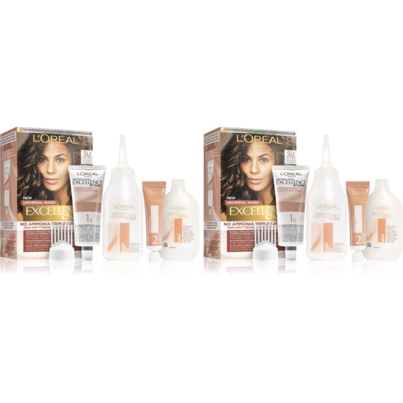 L’Oréal Paris Excellence Universal Nudes sada odtieň 5U