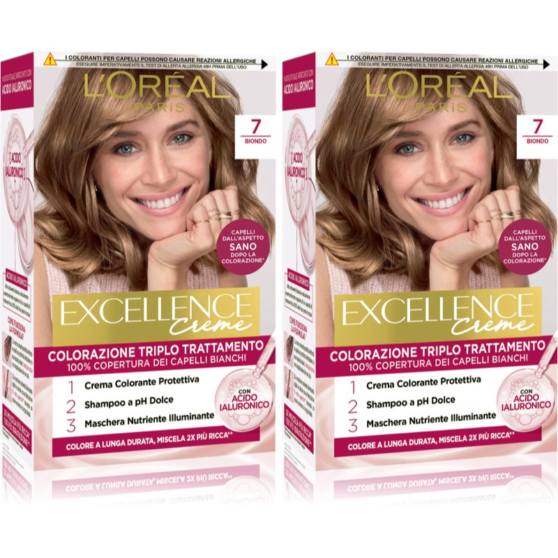 L’Oréal Paris Eccellenza Crema set colore 7 Biondo