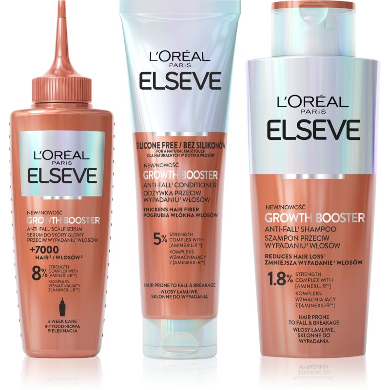 L’Oréal Paris Elseve Growth Booster Sæt til Hår