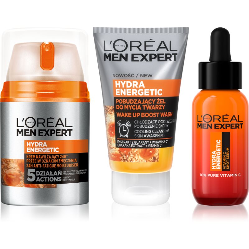 L’Oréal Paris Men Expert Hydra Energetic Sæt med fugtgivende virkning