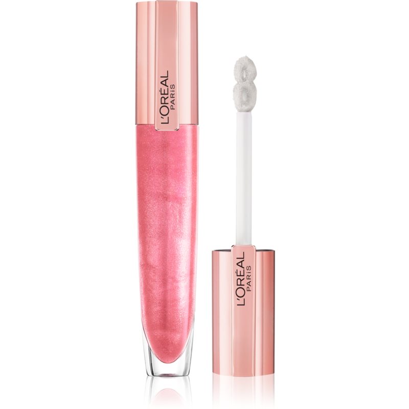 L’Oréal Paris Glow Paradise Balm In Gloss Lip Gloss With Hyaluronic Acid Shade 406 I Amplify 7 Ml