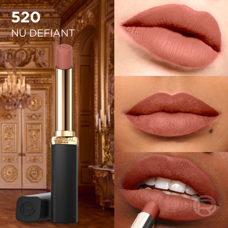 L’Oréal Paris Color Riche Intense Volume Matte Slim ultra matt long-lasting lipstick 520 NU DEFIANT 1 pc