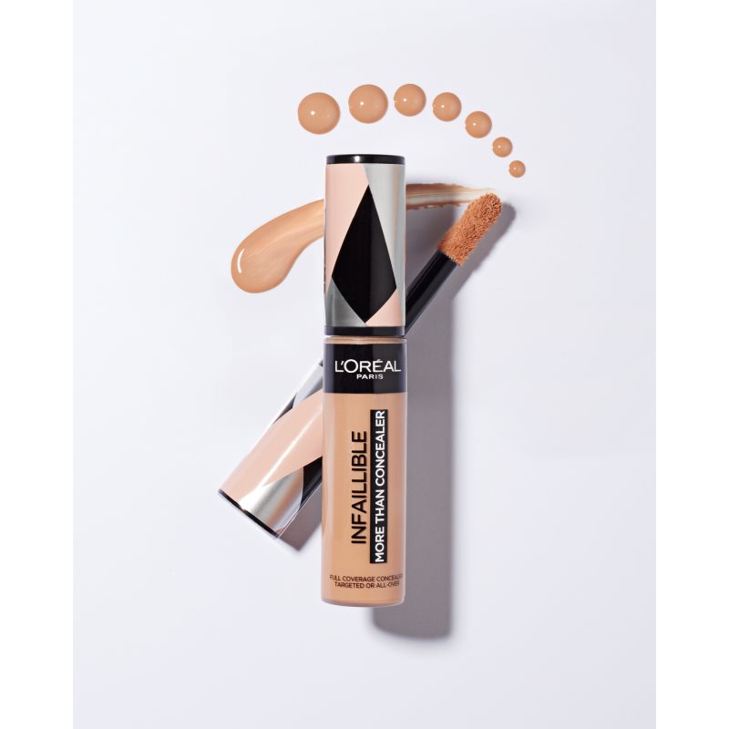 L’Oréal Paris Infaillible 24h More Than Concealer Correcting Concealer With Matt Effect Shade 332 Amber 11 Ml