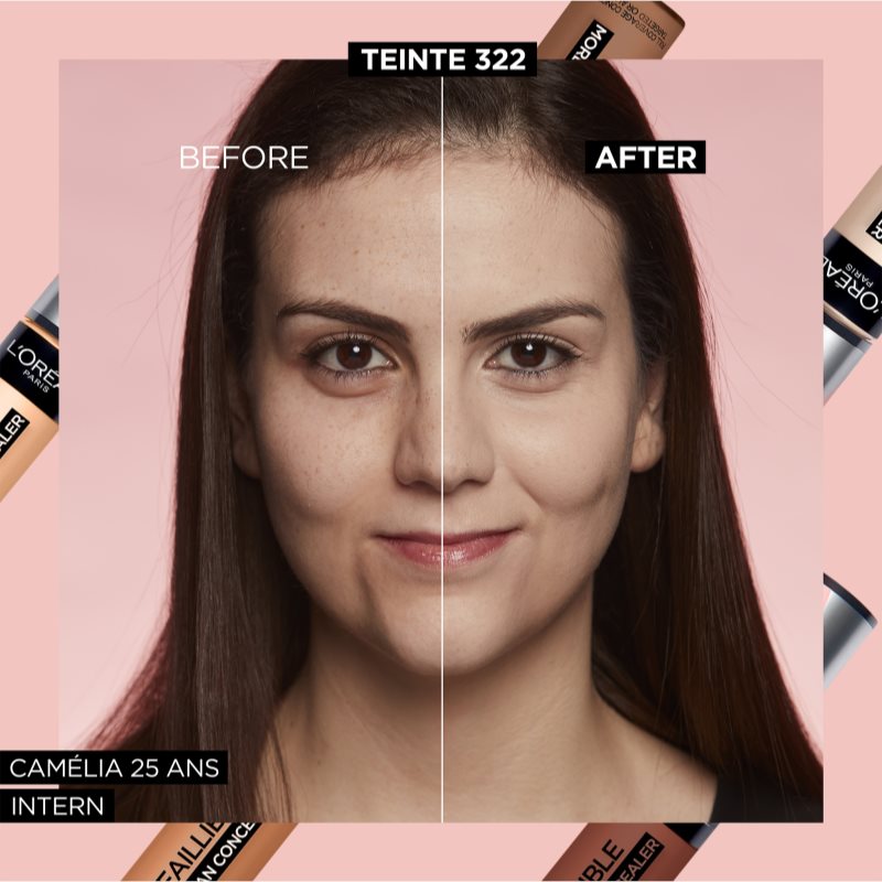 L’Oréal Paris Infaillible 24h More Than Concealer маскуючий коректор з матуючим ефектом відтінок 322 Ivory 11 мл