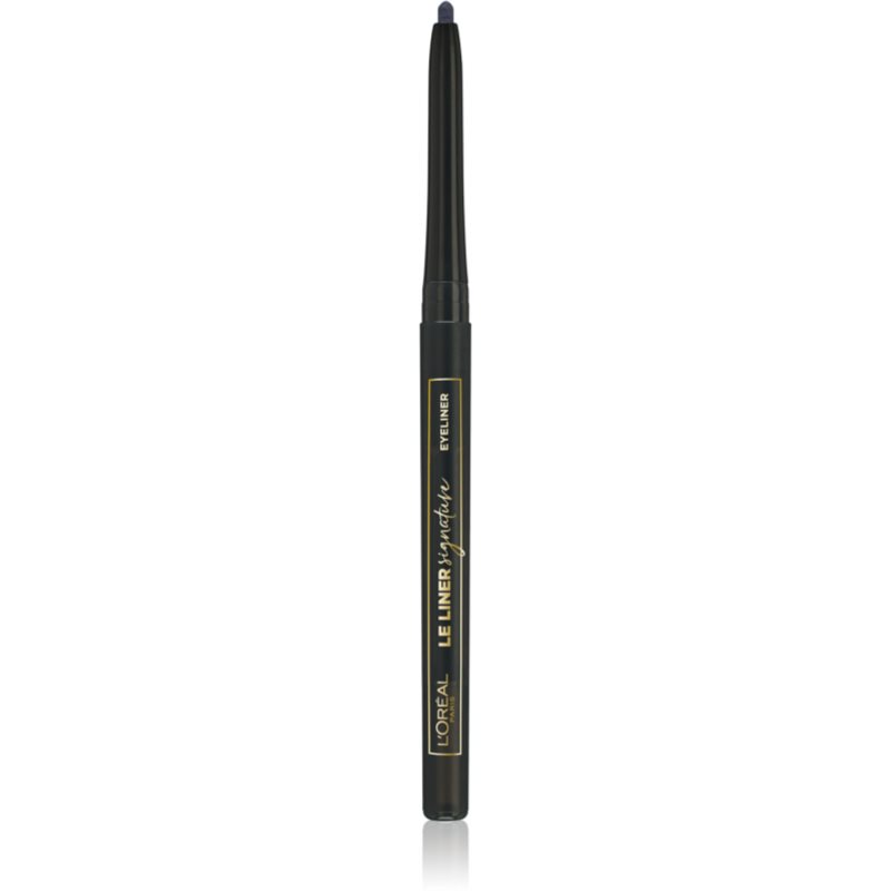 L’Oréal Paris Le Liner Signature matita occhi lunga durata colore 01 Noir Cashmere