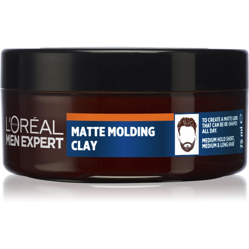 L’Oréal Paris Men Expert Messy Hair Hairstyling-Lehm mit Matt-Effekt 75 ml
