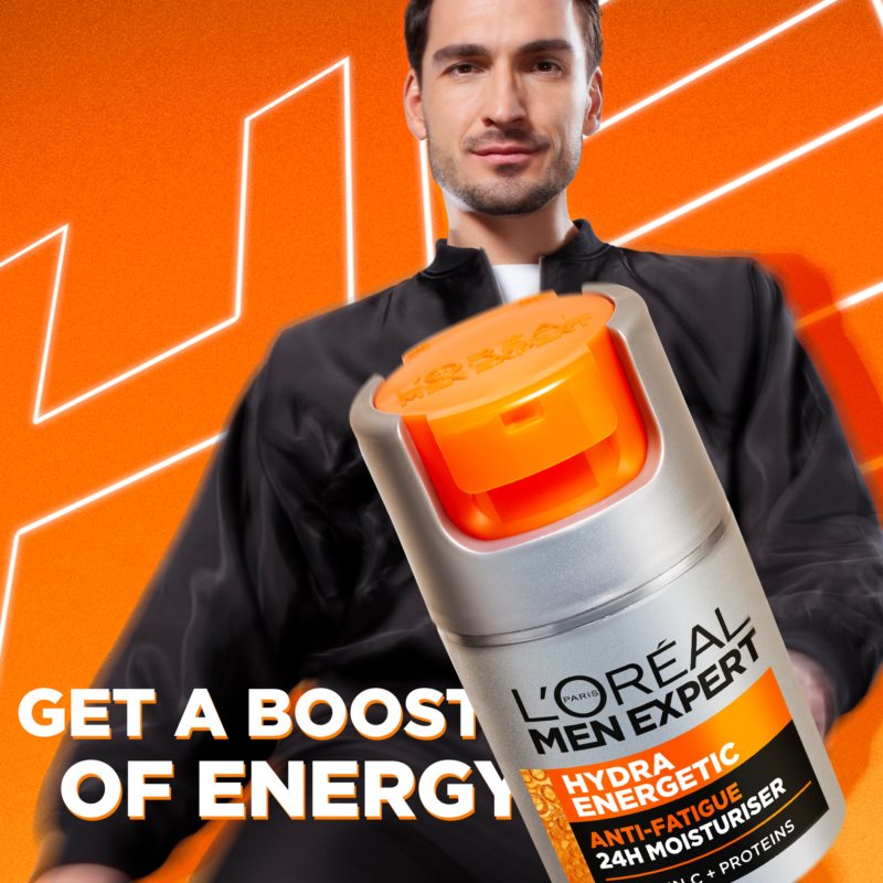 L’Oréal Paris Men Expert Hydra Energetic Moisturising Cream For Tired Skin 50 Ml