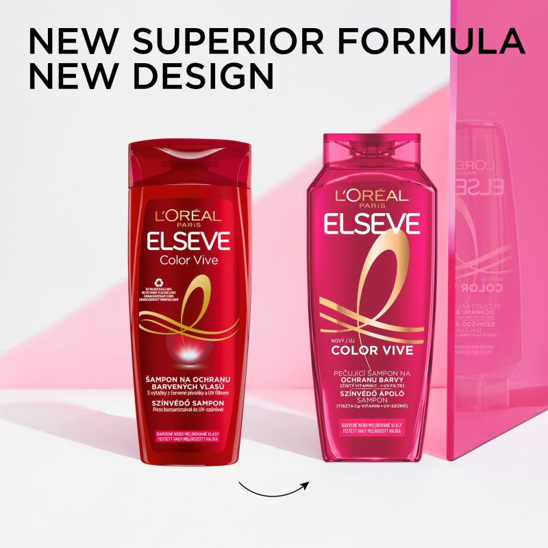 L’Oréal Paris Elseve Color-Vive šampon za obojenu kosu 400 ml
