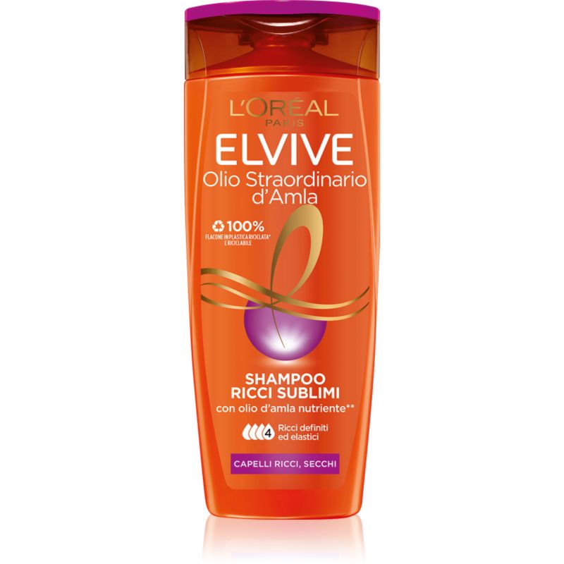 L’Oréal Paris Elvive Extraordinary Sublime Curls Oil shampoing hydratant pour cheveux bouclés 250 ml female