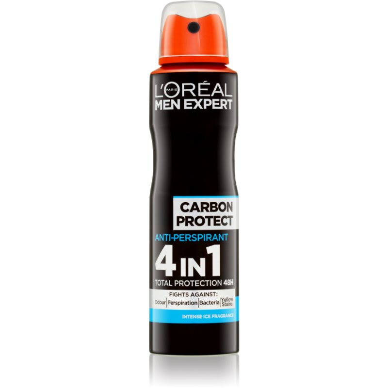L'Oréal Paris Men Expert Carbon Protect 5in1 150 ml antiperspirant pre mužov deospray