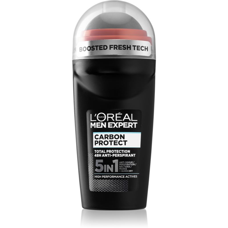 L'Oréal Paris Men Expert Carbon Protect 5in1 50 ml antiperspirant pre mužov roll-on