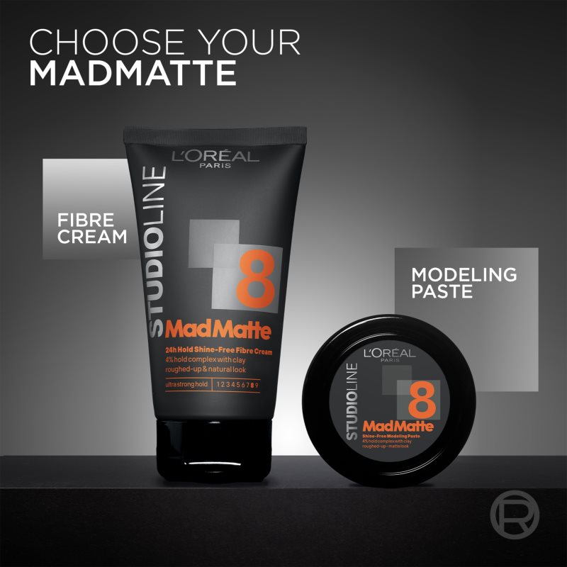 L’Oréal Paris Studio Line Mad Matte krém na vlasy s matujícím efektem 150 ml (obrázek 9)