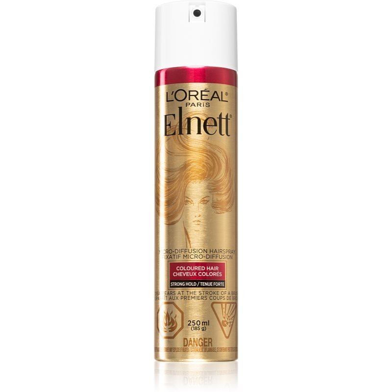 L’Oréal Paris Elnett Satin лак за боядисана коса с UV филтри 250 мл.