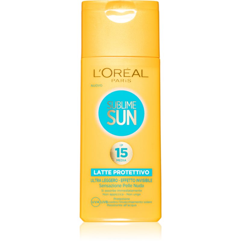 

L’Oréal Paris Sublime Sun молочко для засмаги SPF 15