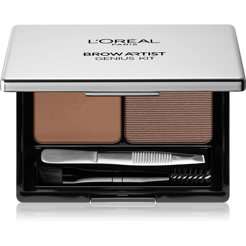 

L’Oréal Paris Brow Artist Genius Kit набір для набір для моделювання форми брів відтінок Medium To Dark