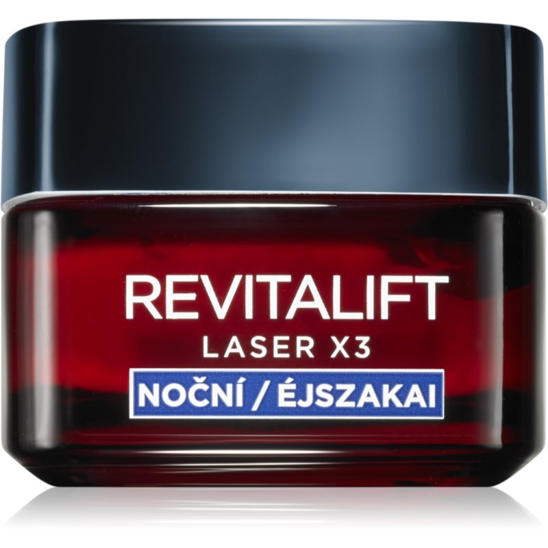 L’Oréal Paris Revitalift Laser X3 crème de nuit régénératrice anti-âge 50 ml