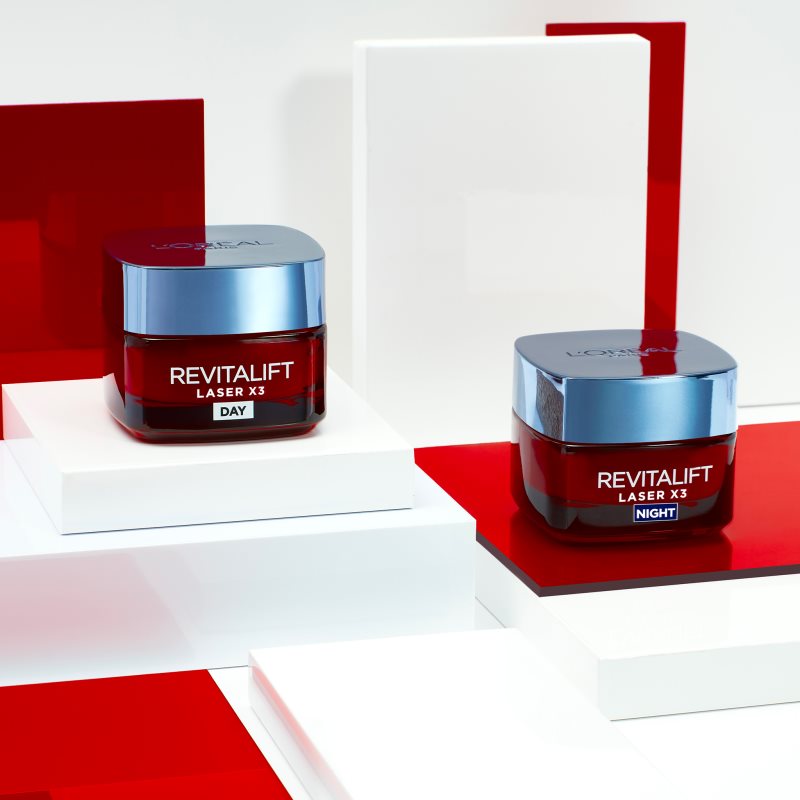 L’Oréal Paris Revitalift Laser X3 нічний відновлюючий крем проти старіння шкіри 50 мл