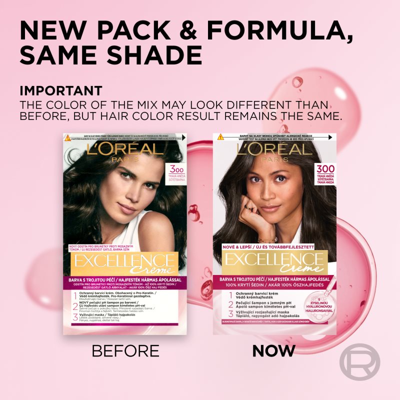 L’Oréal Paris Excellence Creme Hair Colour Shade 300