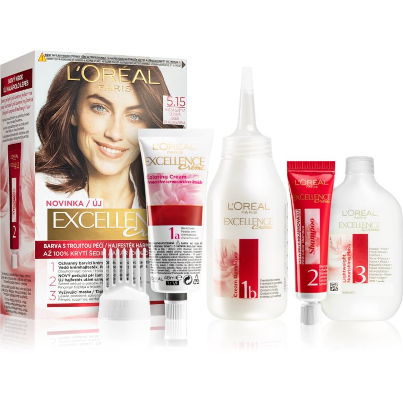 

L’Oréal Paris Excellence Creme фарба для волосся відтінок 5.15