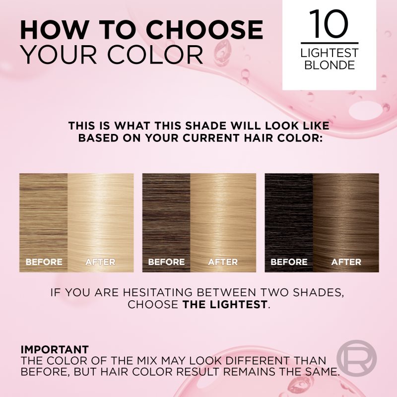 L’Oréal Paris Excellence Creme Coloration Cheveux Teinte 10 1 Pcs