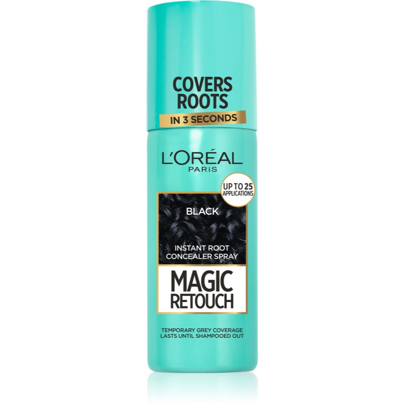 L’Oréal Paris Magic Retouch Instant Root Touch-up Spray Shade Black 75 Ml