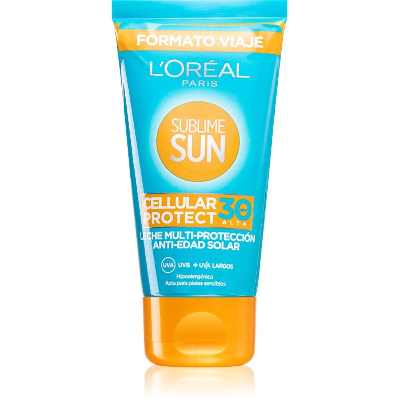

L’Oréal Paris Sublime Sun Anti-Wrinkle захисний крем для обличчя SPF 30