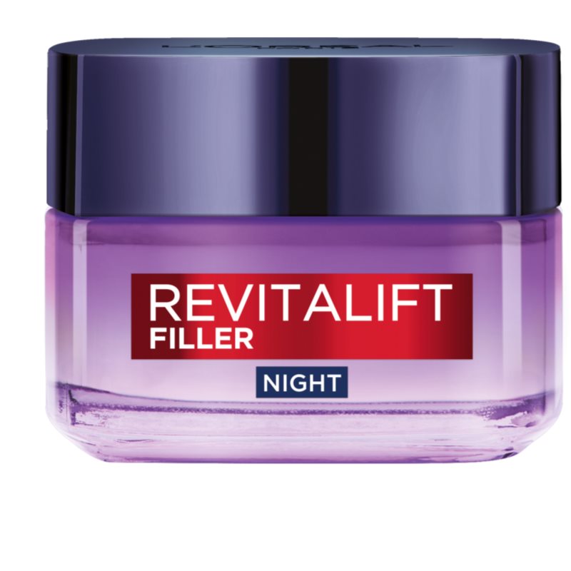L’Oréal Paris Revitalift Filler krem wypełniający na noc przeciw starzeniu się 50 ml