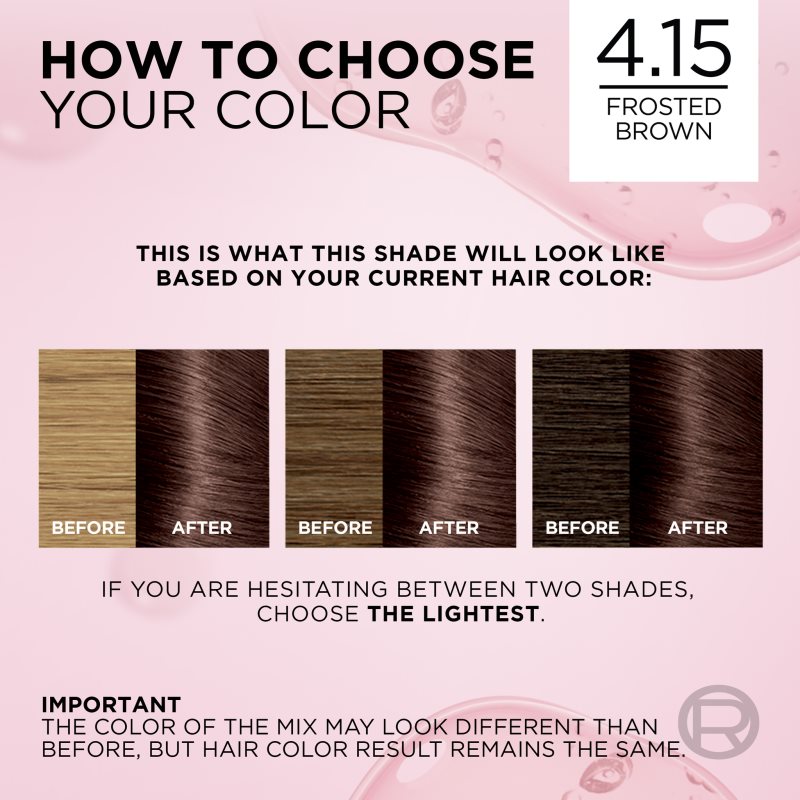 L’Oréal Paris Excellence Creme Hair Colour Shade 4.15