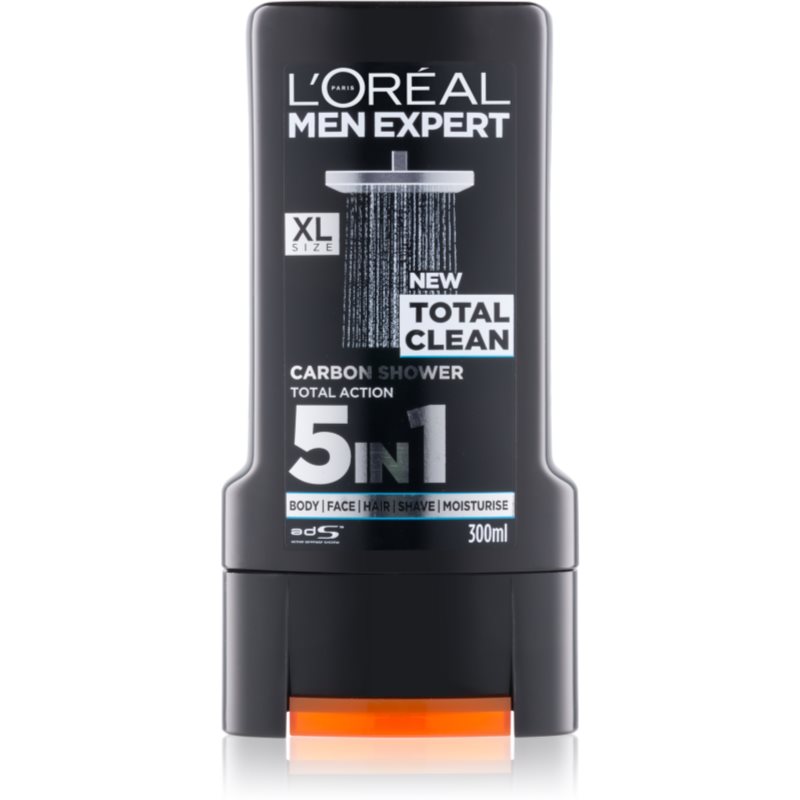 L'Oreal Paris Men Expert Total Clean Shower Gel 5 In 1 300 ml
