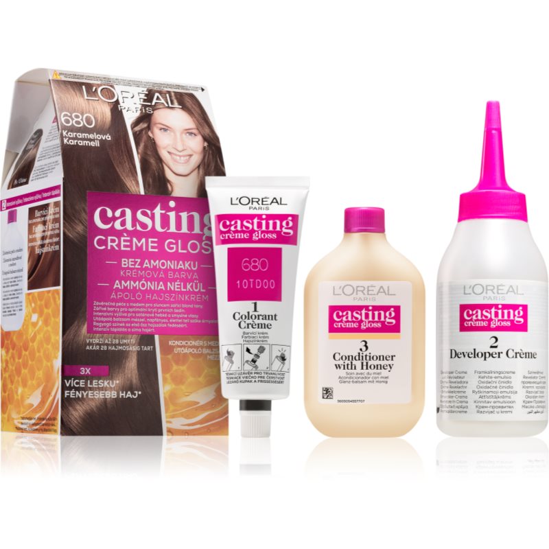 

L’Oréal Paris Casting Crème Gloss фарба для волосся відтінок 680 Caramel