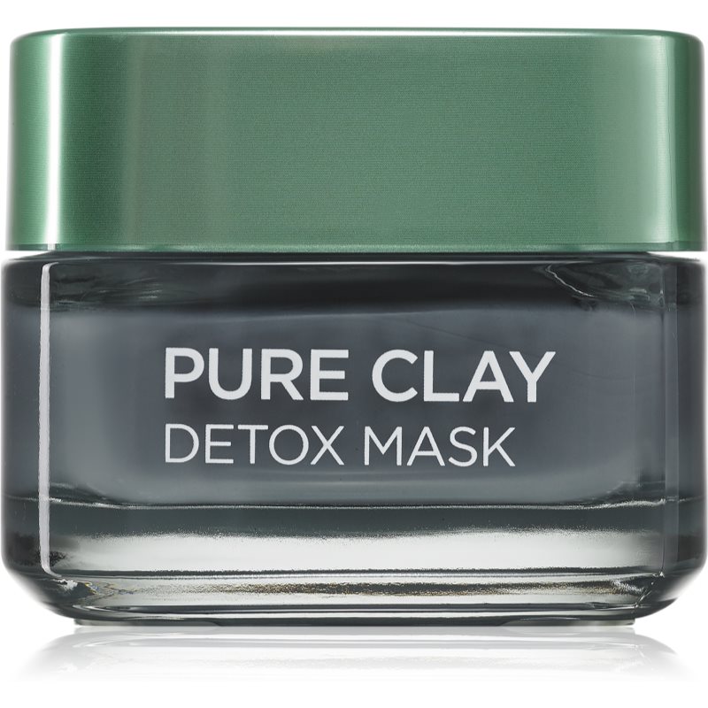 L'Oréal Paris Pure Clay Detox Mask 50 ml pleťová maska pre ženy na normálnu pleť; na mastnú pleť; na rozjasnenie pleti
