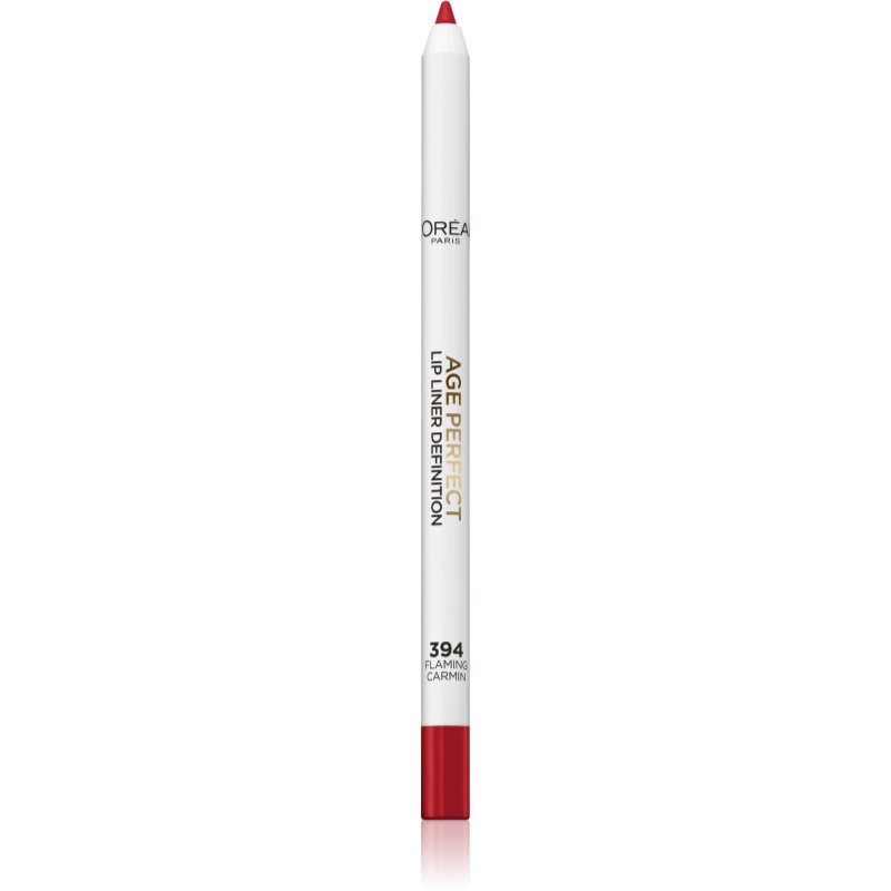 L’Oréal Paris Age Perfect lūpų kontūro pieštukas atspalvis 394 Flaming Carmin 1.2 g