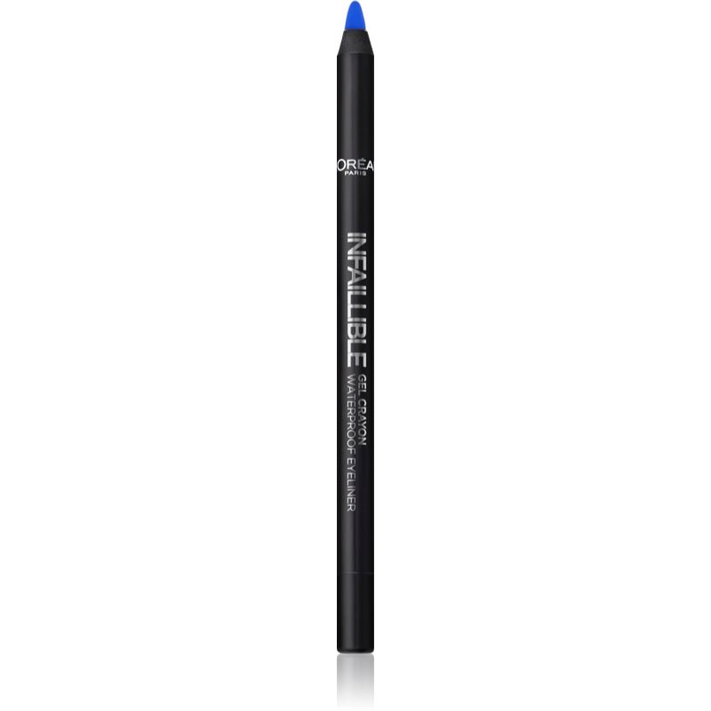 L’Oréal Paris Infallible Gel Crayon wasserfester Gel-Stift für die Augen Farbton 010 I’ve Got the Blue