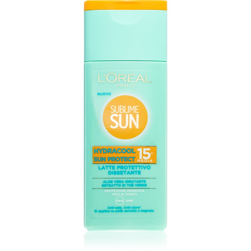 

L’Oréal Paris Sublime Sun Hydrafresh Protect захисне молочко для засмаги SPF 15