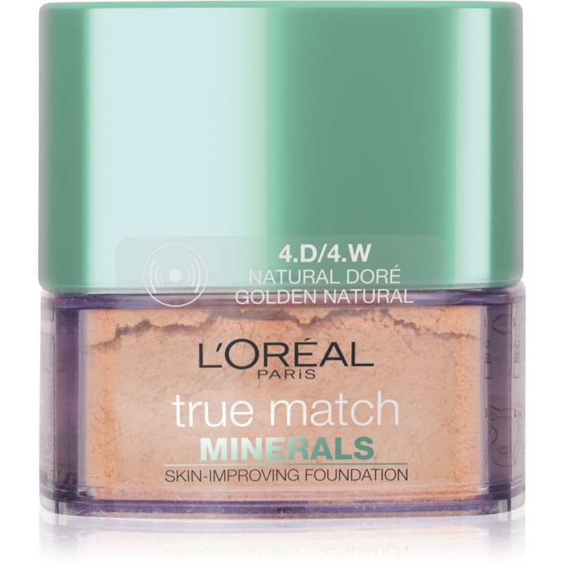 

L’Oréal Paris True Match Minerals компактна тональна крем-пудра відтінок 4.D/4.W Golden Natural