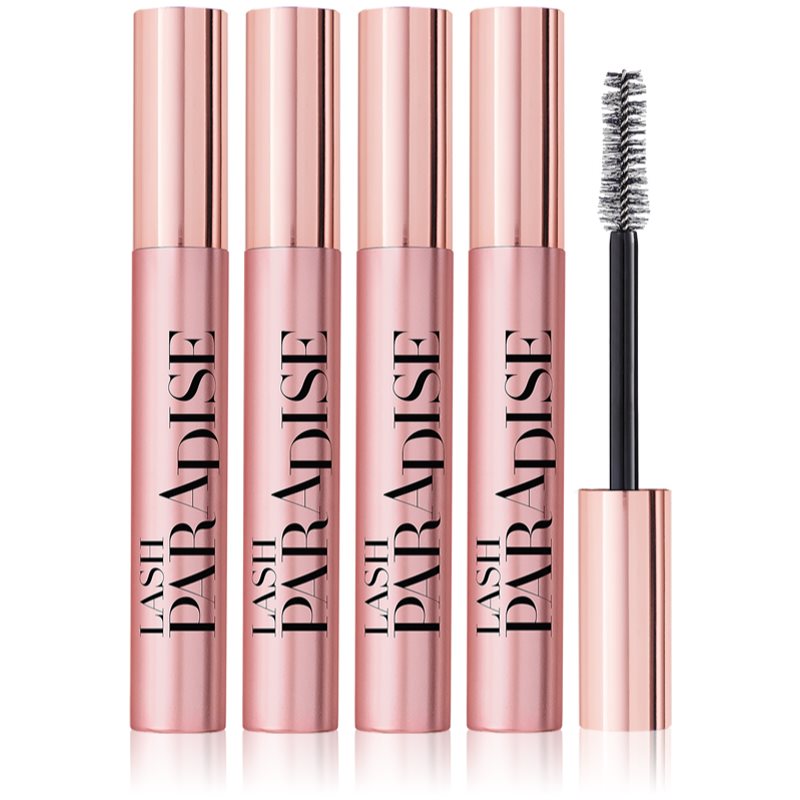 L’Oréal Paris Lash Paradise verlängernde Mascara Black 4x (für extra Volumen)