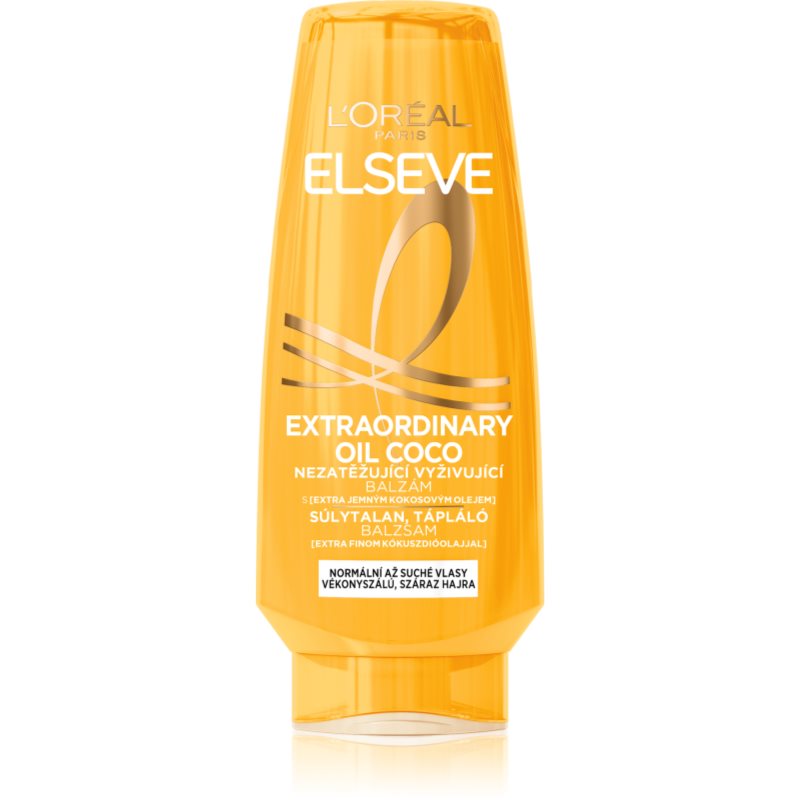 

L’Oréal Paris Elseve Extraordinary Oil Coconut поживний бальзам для нормального та сухого волосся