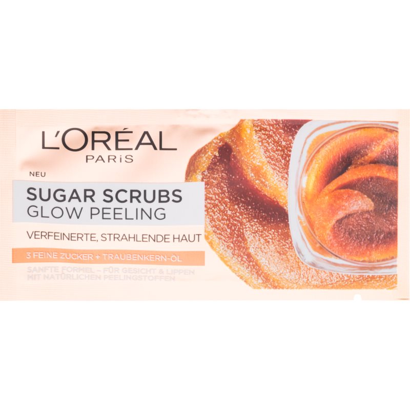 

L’Oréal Paris Sugar Scrub Glow Peeling освітлювальний пілінг