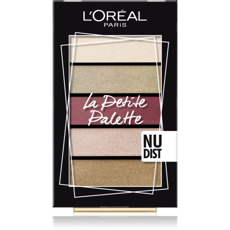 

L’Oréal Paris La Petite Palette палетка тіней для очей відтінок Nudist