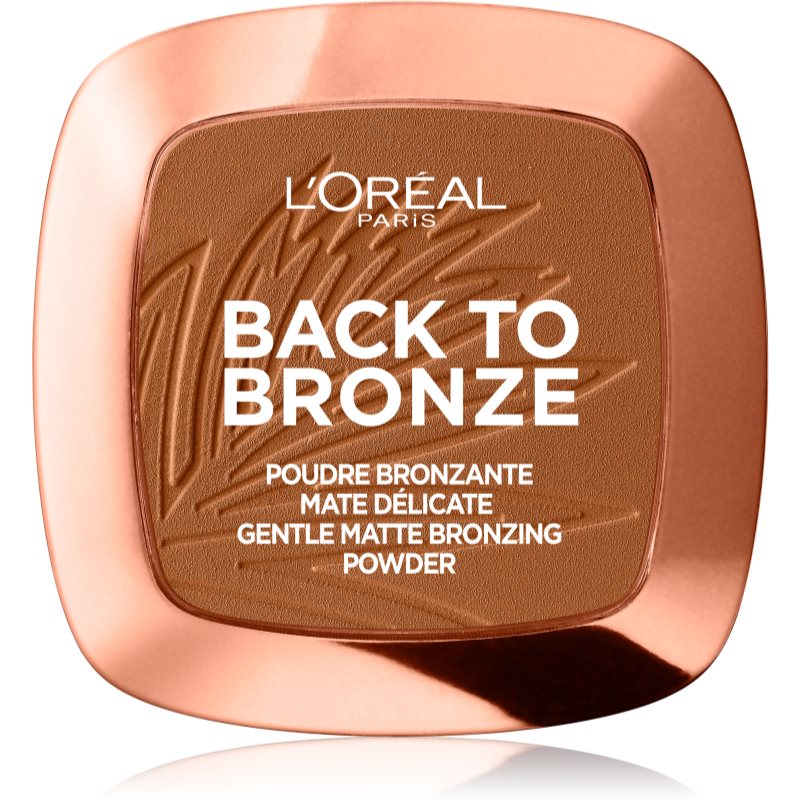 L’Oréal Paris Wake Up & Glow Back to Bronze bronzer odstín 03 Back To Bronze 9 g
