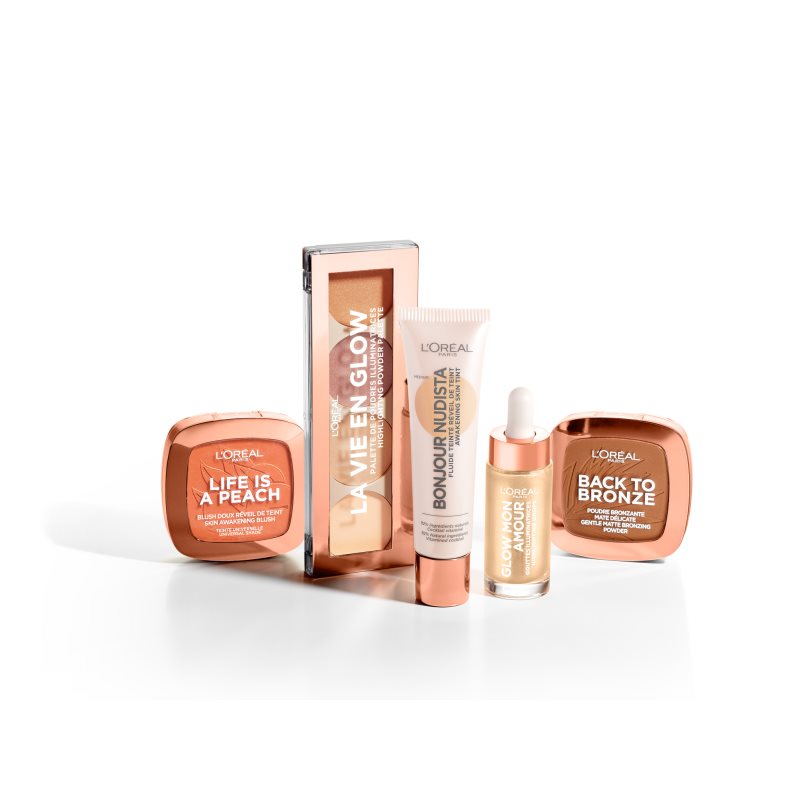 L’Oréal Paris Wake Up & Glow Back To Bronze бронзер відтінок 03 Back To Bronze 9 гр