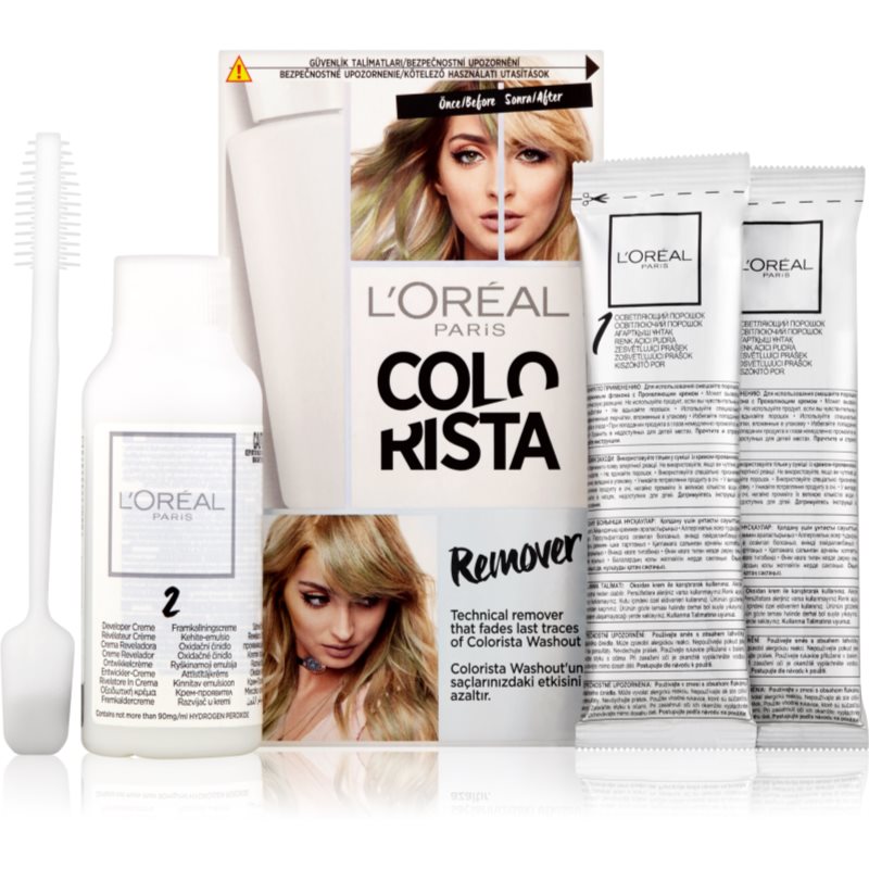 

L’Oréal Paris Colorista Remover освітлююча крем-фарба для волосся для волосся 2 x 15 g