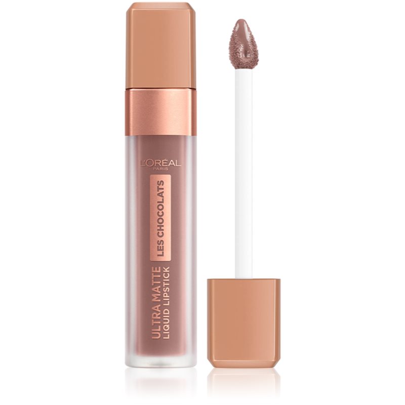 

L’Oréal Paris Infallible Les Chocolats ультра-матова рідка помада відтінок 858 Oh My Choc