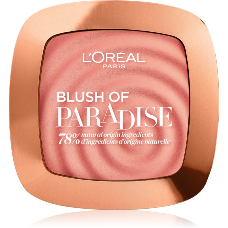 L’Oréal Paris Wake Up & Glow Blush Of Paradise rdečilo za vse tipe kože odtenek 03 Waternelon Addict 9 g